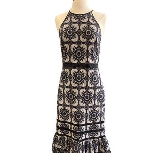 Banana Republic Floral Lace Maxi Sundress